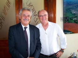 Secretrio Porto e prefeito Gil