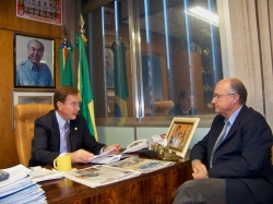 Deputado Loureiro e prefeito Gil