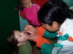 Neste ano, a campanha contra a plio ir incluir a imunizao de crianas contra o Sarampo