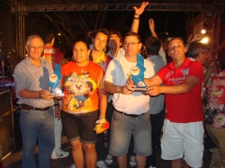Pr-Morar e Acadmicos dividiram o prmio pela conquista do 1 lugar na categoria Samba Enredo