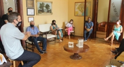 Prefeito Leonardo Betin recebeu a visita dos onze vereadores de Itaqui