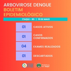 Boletim Epidemiolgico - Dengue