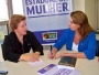 Vice-prefeita se rene com a coordenadora estadual da Mulher e pleiteia mais cursos para Itaqui
