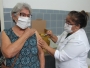 Itaqui iniciou a vacinao de reforo em idosos com 80 anos ou mais
