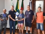Prefeito recebe itaquienses campees da 1 Ultramaratona de Tupanciret
