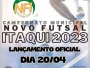 Lanamento do Novo Futsal Itaqui ser nesta quinta-feira