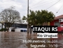 Nvel do Rio Uruguai em Itaqui nesta segunda-feira