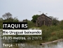 Boletim Defesa Civil: Rio Uruguai comea a baixar em Itaqui